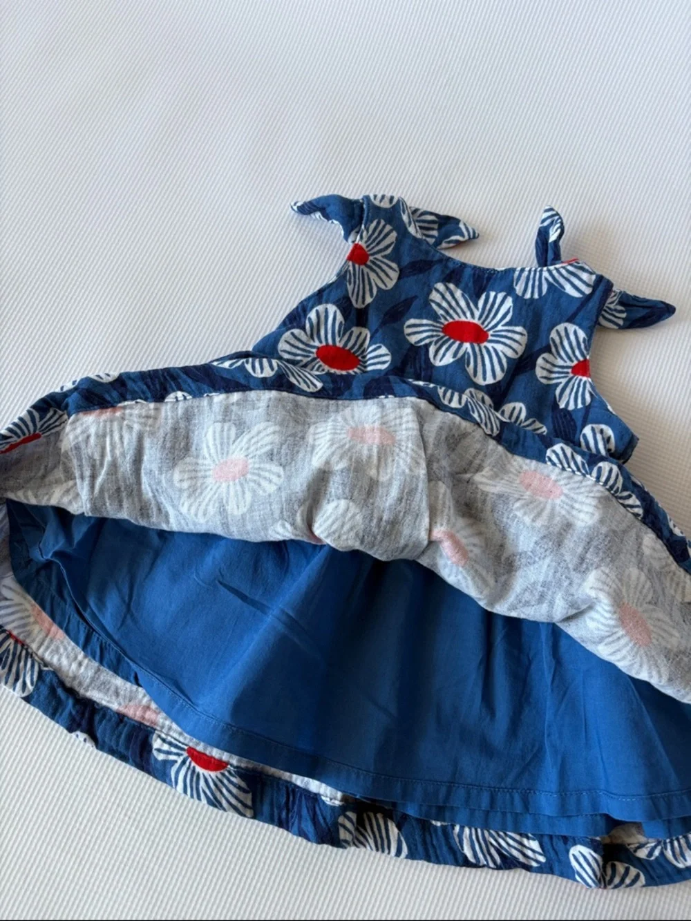 HANNA ANDERSSON GIRLS DRESS WITH DIAPER COVER SIZE 3-6mo